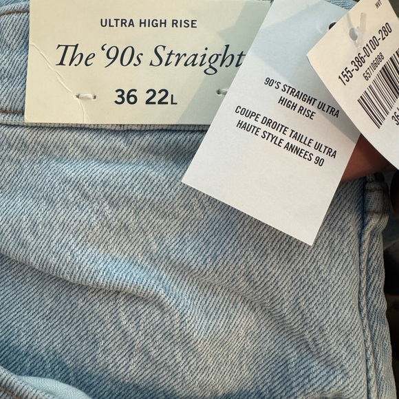 Abercrombie & Fitch Ultra High-rise slit knee NWT size 22 - Picture 7 of 10